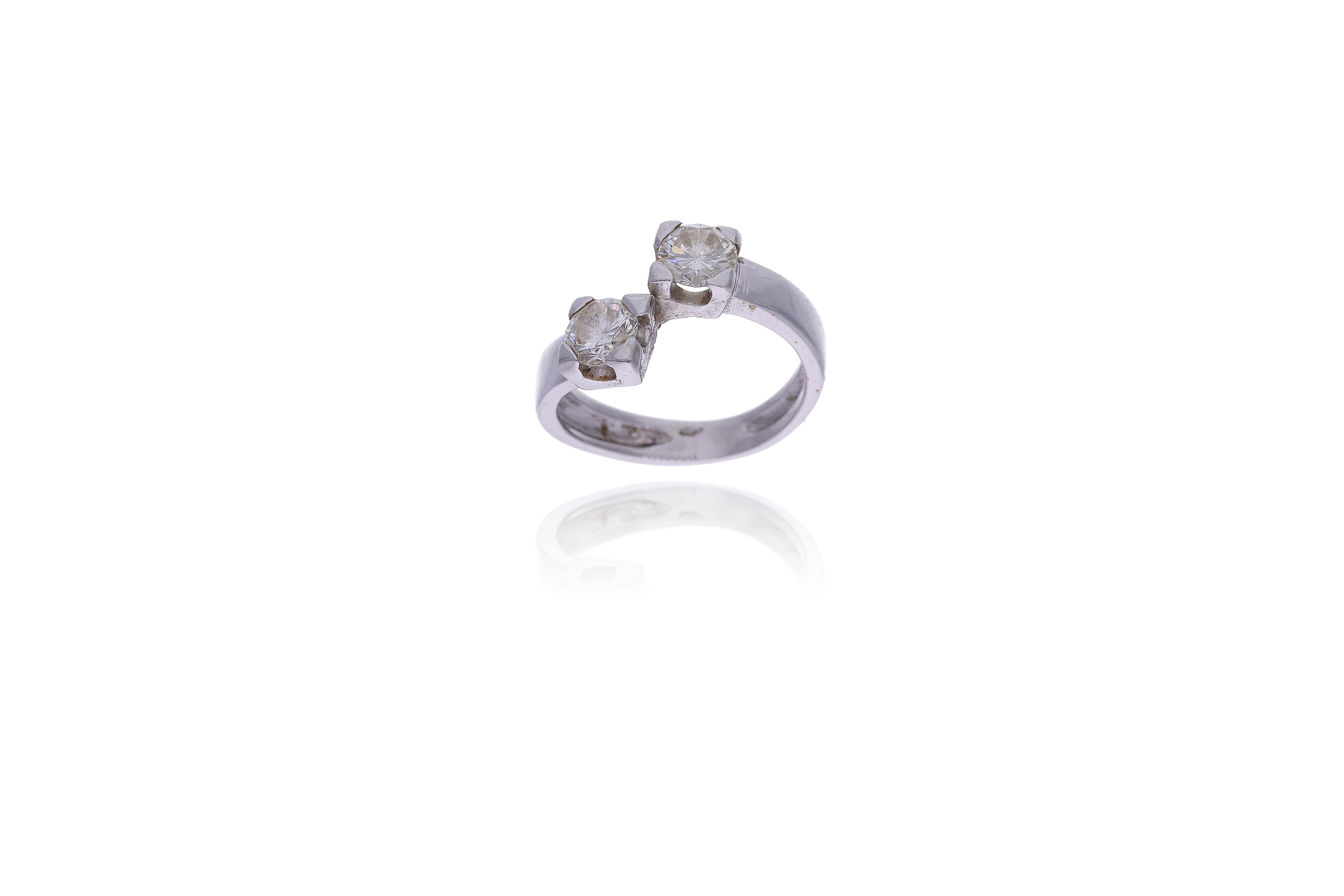 Anello con diamanti - Asta Preziosi
