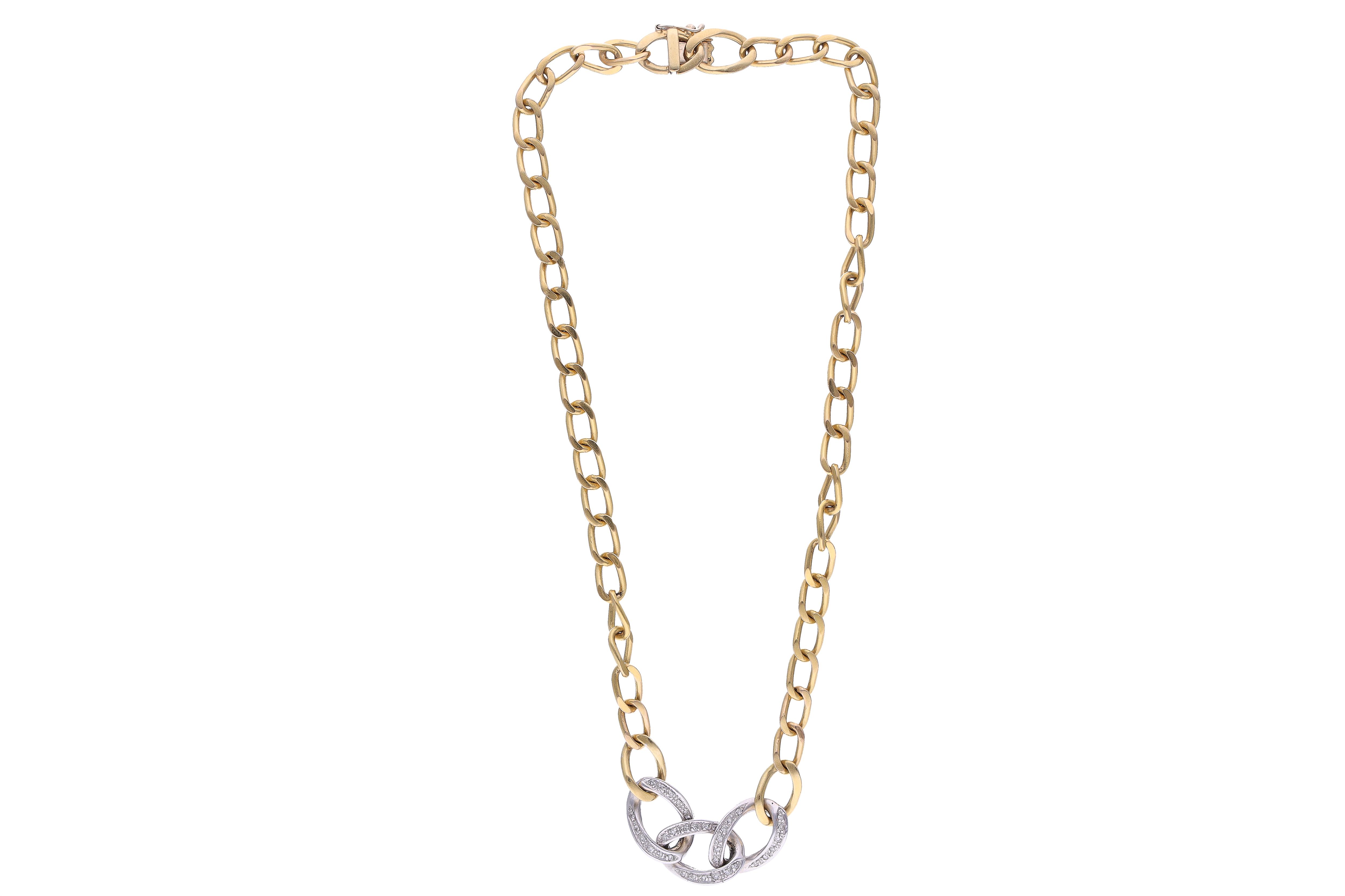 Collana con diamanti - Asta Preziosi