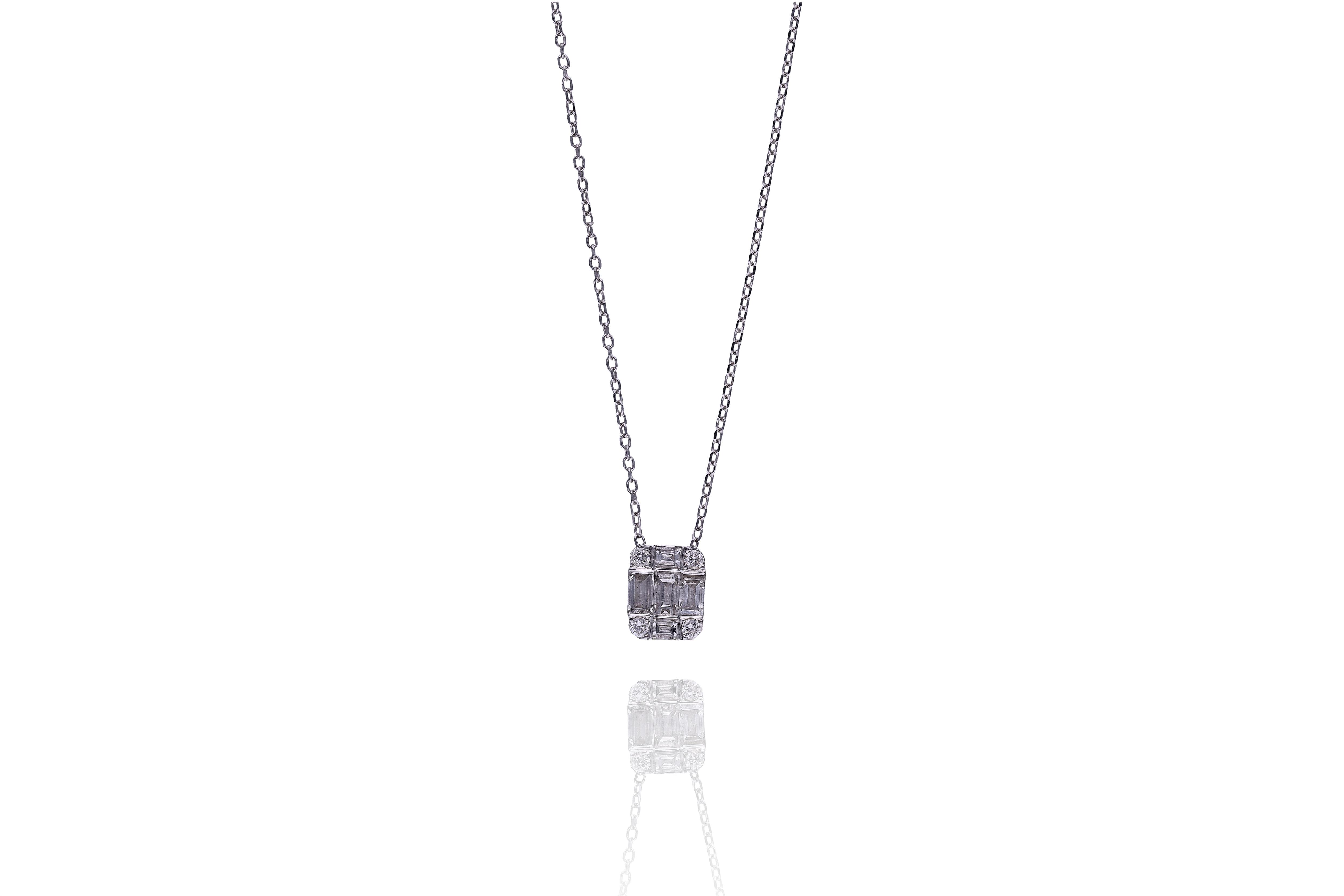 Collana con diamanti - Asta Preziosi