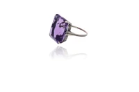 Anello con ametista - Asta Preziosi