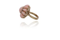 Anello con diamanti e coralli - Asta Preziosi
