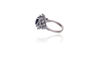 Anello con diamanti e zaffiro - Asta Preziosi