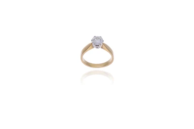 Anello con diamante - Asta Preziosi