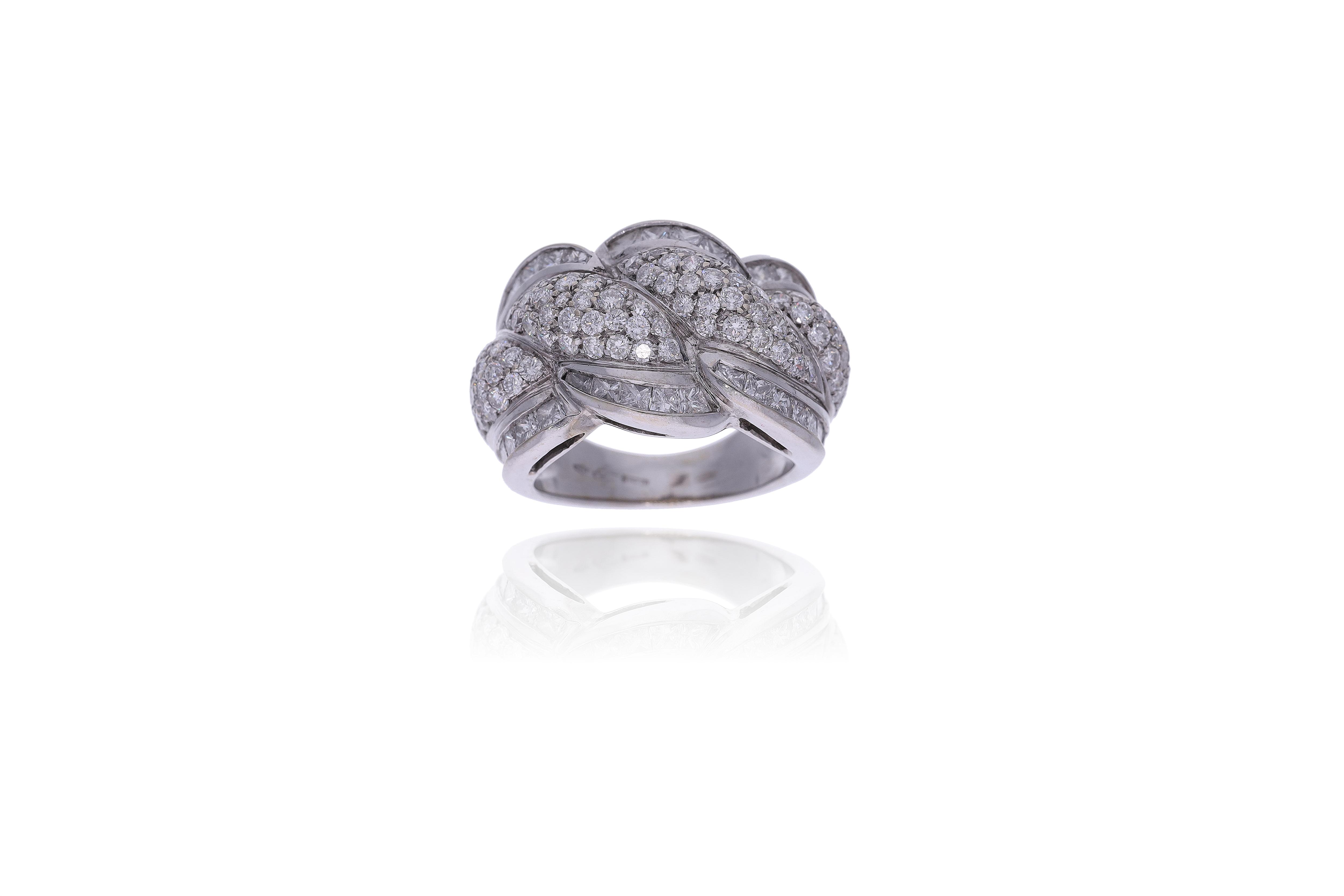 Anello con diamanti - Asta Preziosi