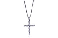 Collana e ciondolo con diamanti - Asta Preziosi