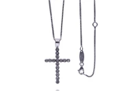 Collana e ciondolo con diamanti - Asta Preziosi