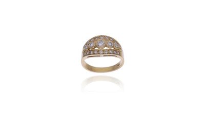 Anello con diamanti - Asta Preziosi
