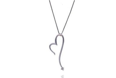 Collana con diamante - Asta Preziosi