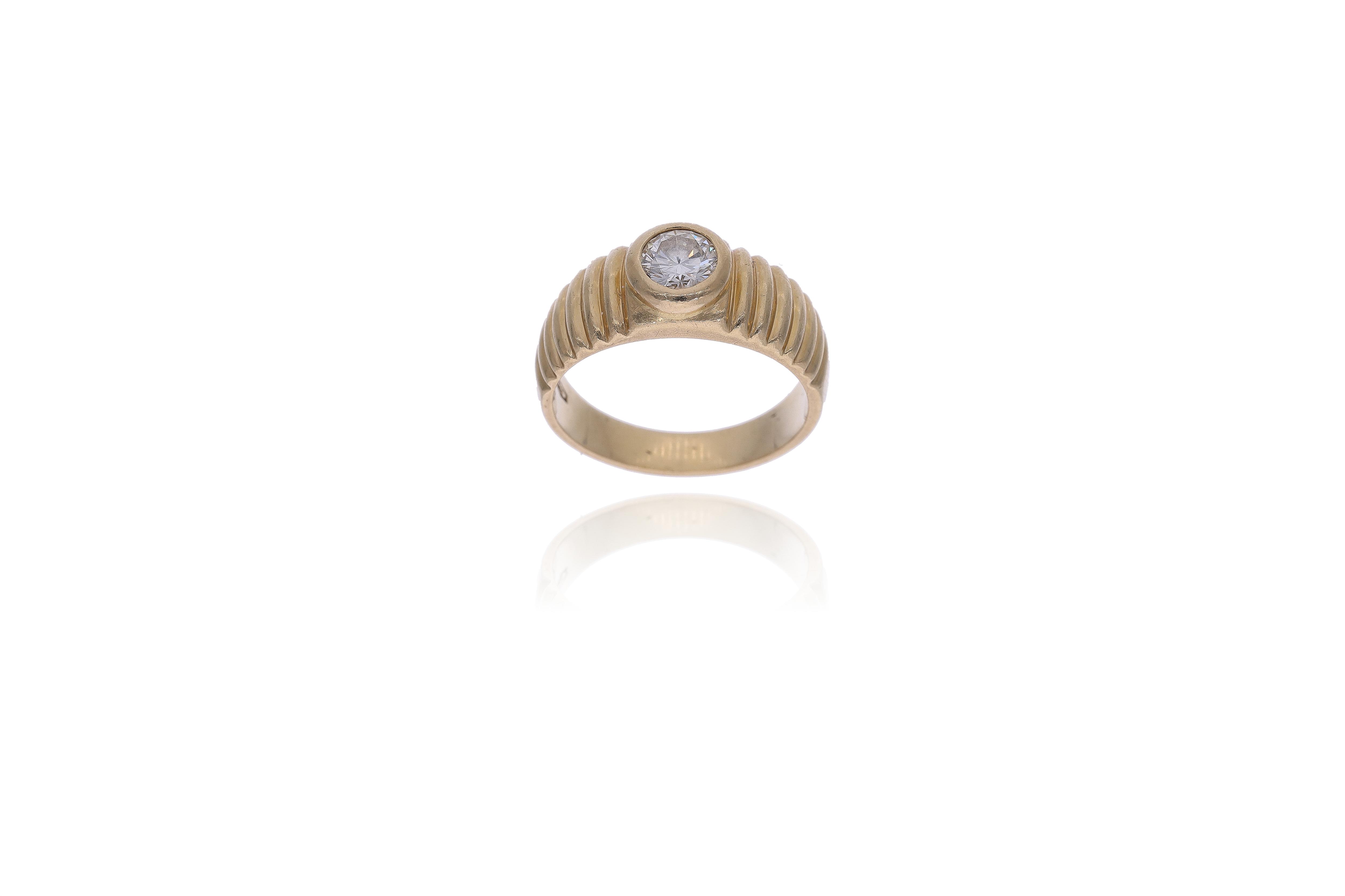 Anello con diamante - Asta Preziosi
