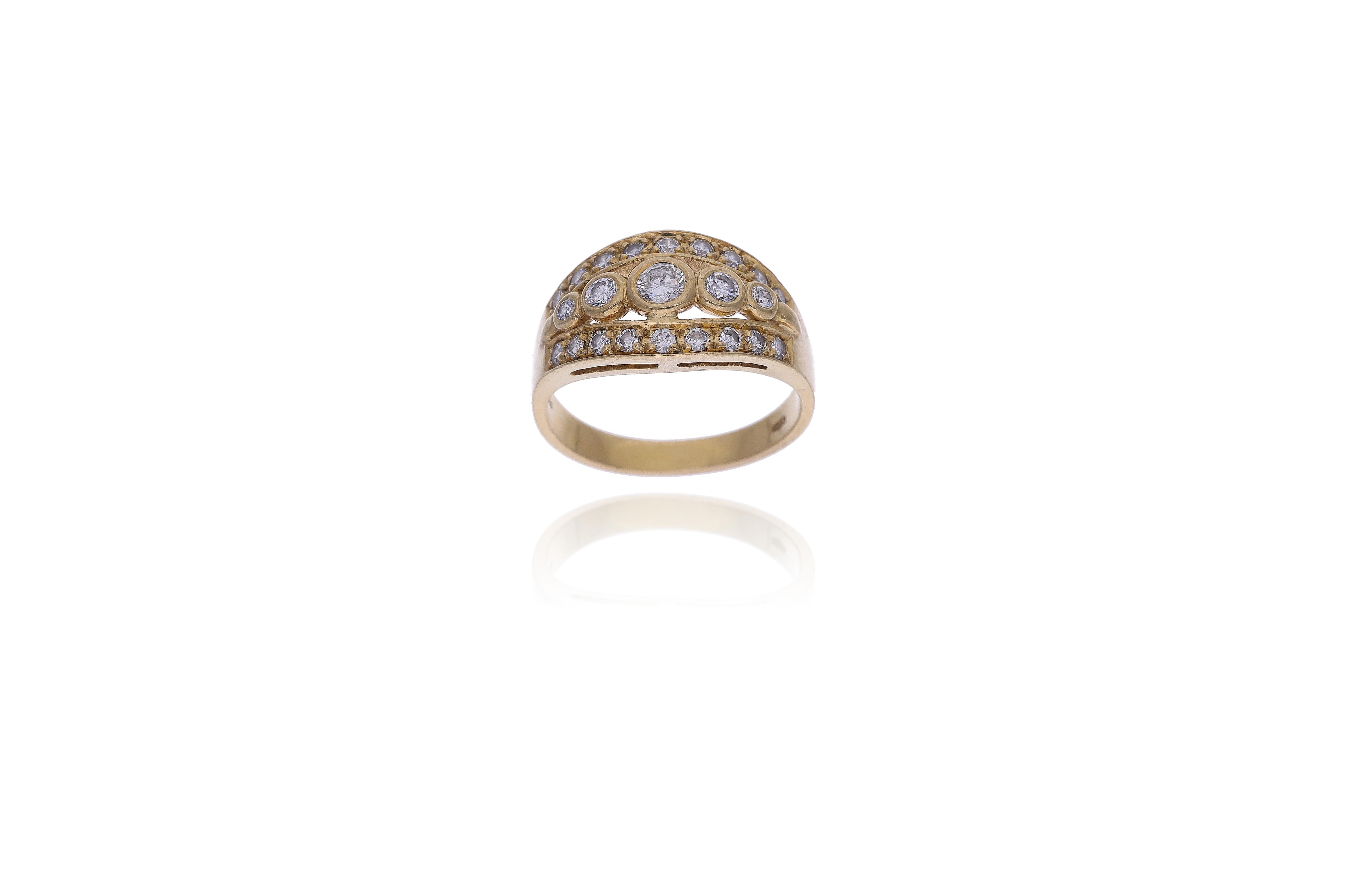 Anello con diamanti - Asta Preziosi