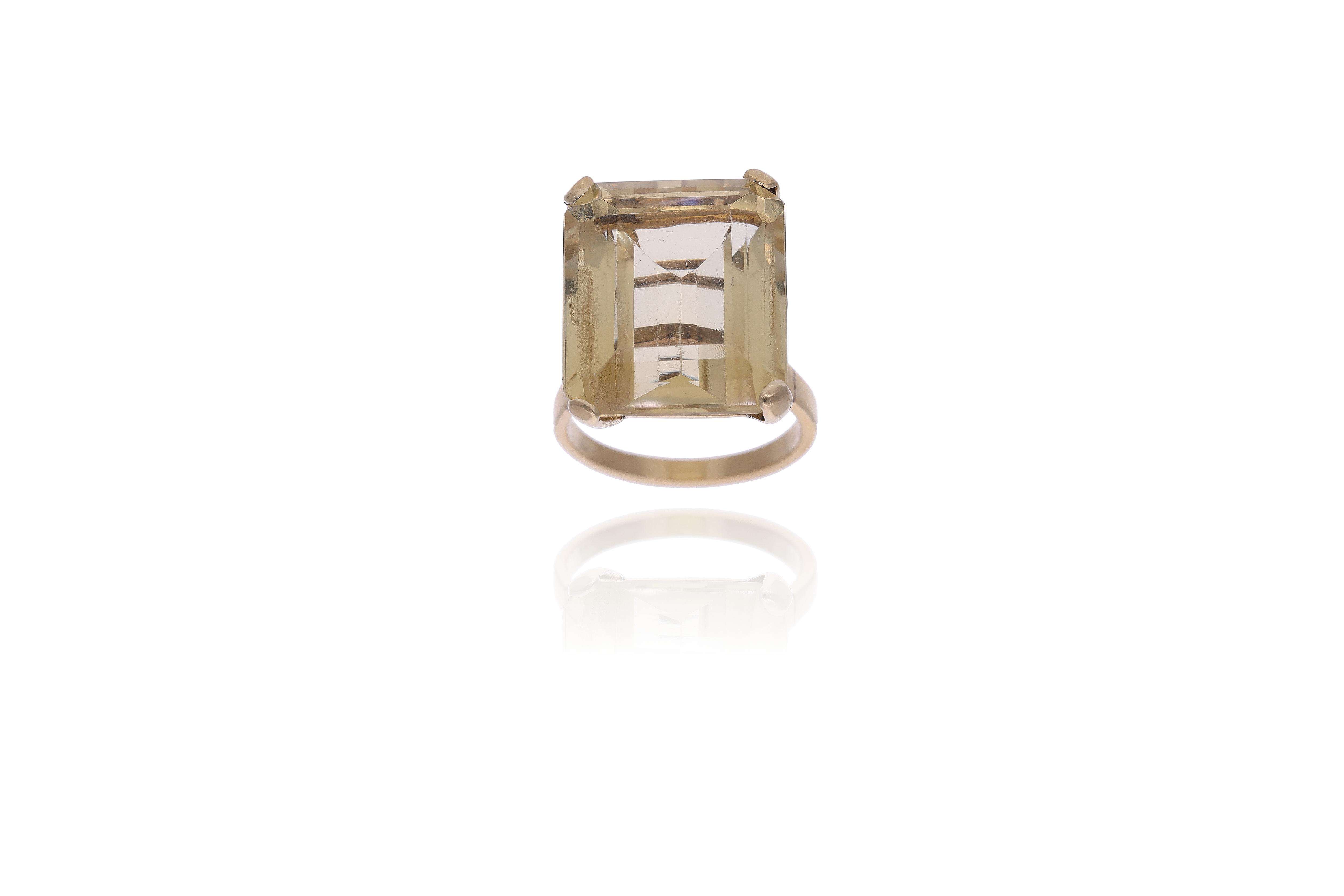 Anello con quarzo - Asta Preziosi