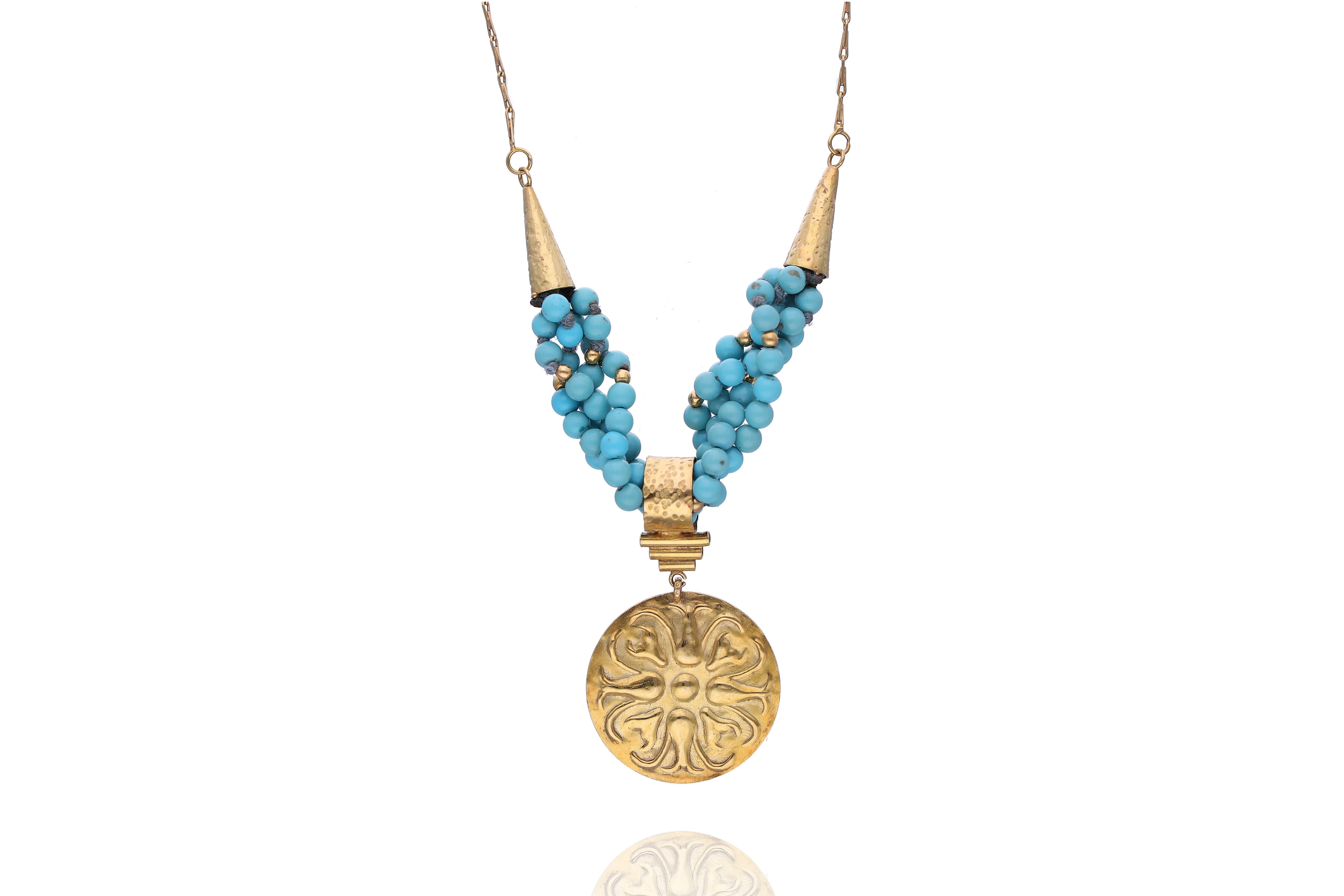 Collana con pietre - Asta Preziosi