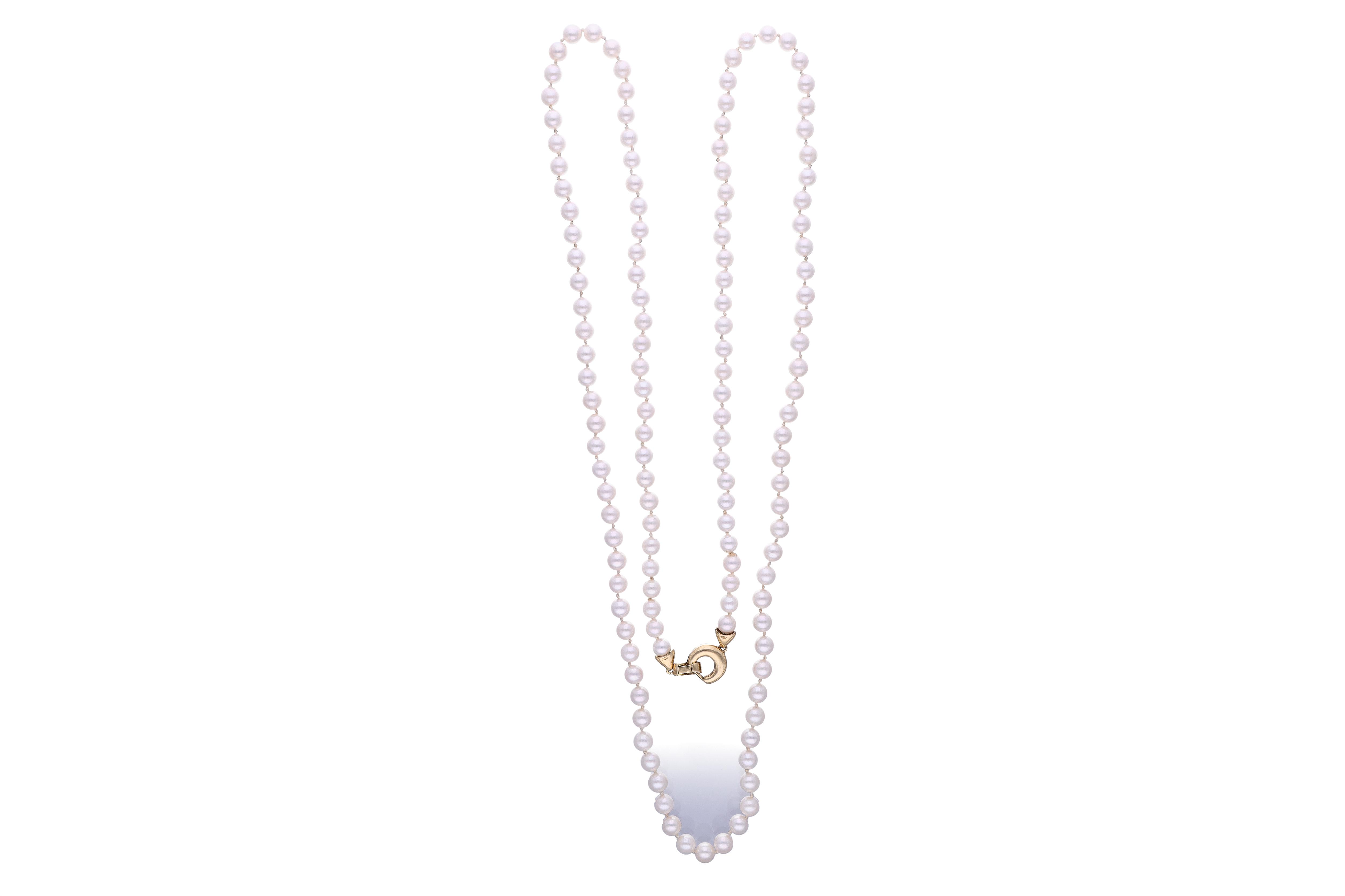 Collana di perle coltivate - Asta Preziosi