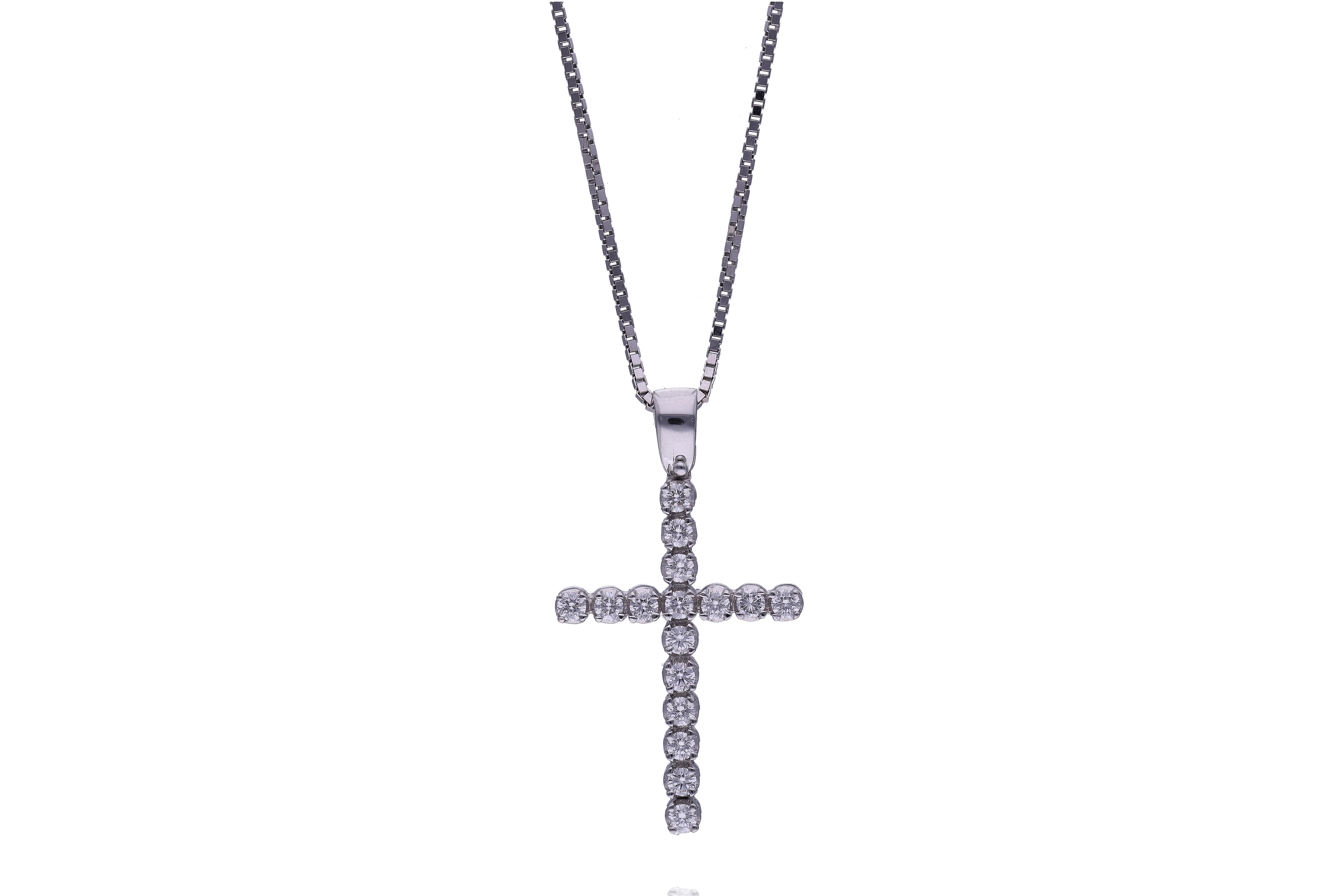 Collana e ciondolo con diamanti - Asta Preziosi