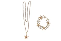 Bracciale e collana con ciondolo con rubini - Asta Preziosi Bracciale e collana con ciondolo con rubini - Asta Preziosi