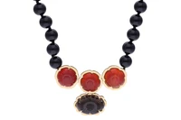 Collana con onici e corniole - Asta Preziosi Collana con onici e corniole - Asta Preziosi