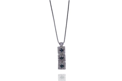 Collana con zaffiri e diamanti - Asta Preziosi Collana con zaffiri e diamanti - Asta Preziosi