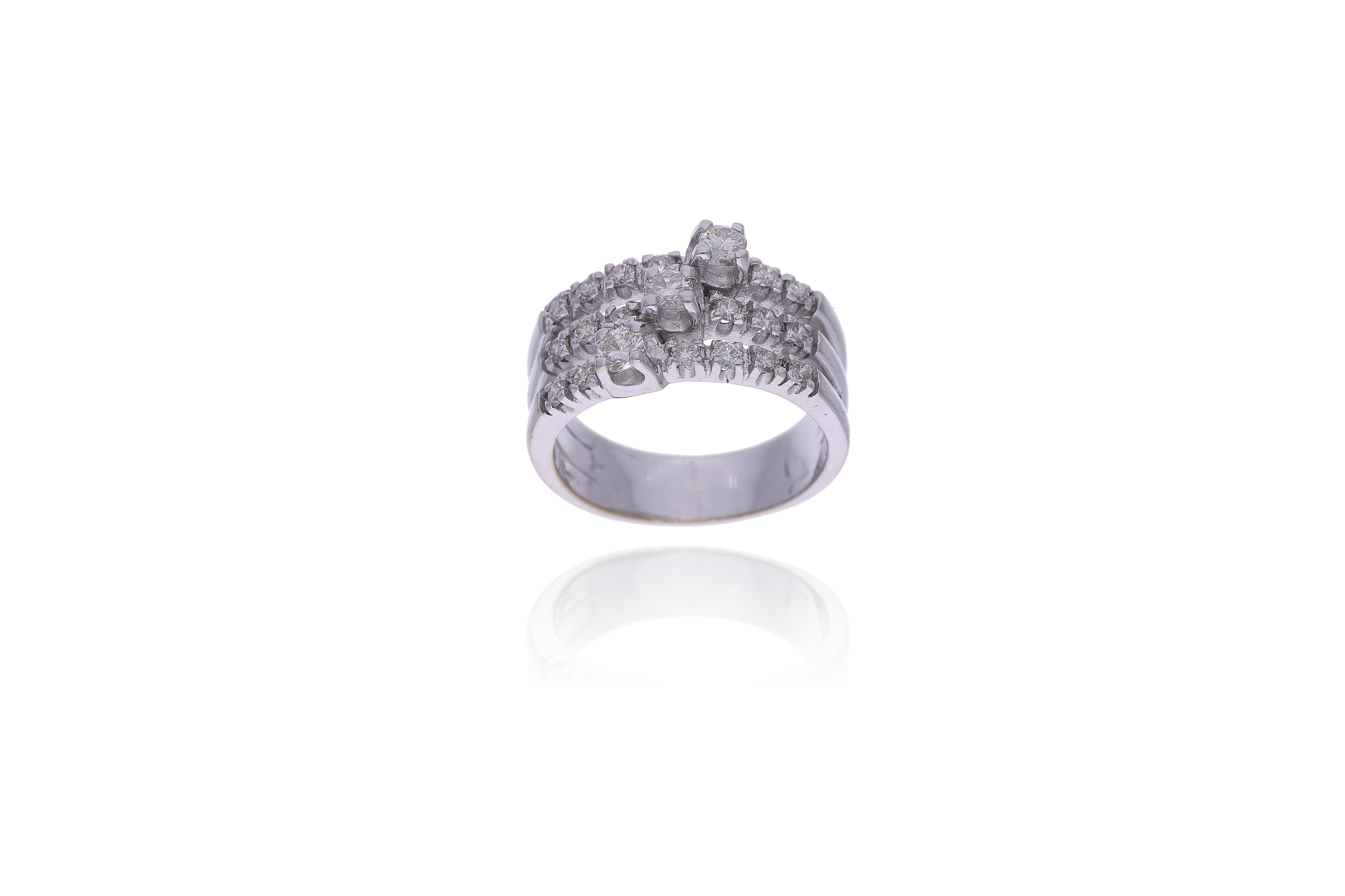 Anello con diamanti - Asta Preziosi