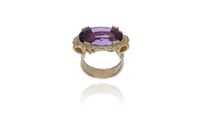 Anello con ametista - Asta Preziosi Online Anello con ametista - Asta Preziosi Online