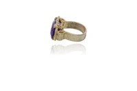 Anello con ametista - Asta Preziosi Online Anello con ametista - Asta Preziosi Online