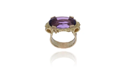 Anello con ametista - Asta Preziosi Online Anello con ametista - Asta Preziosi Online