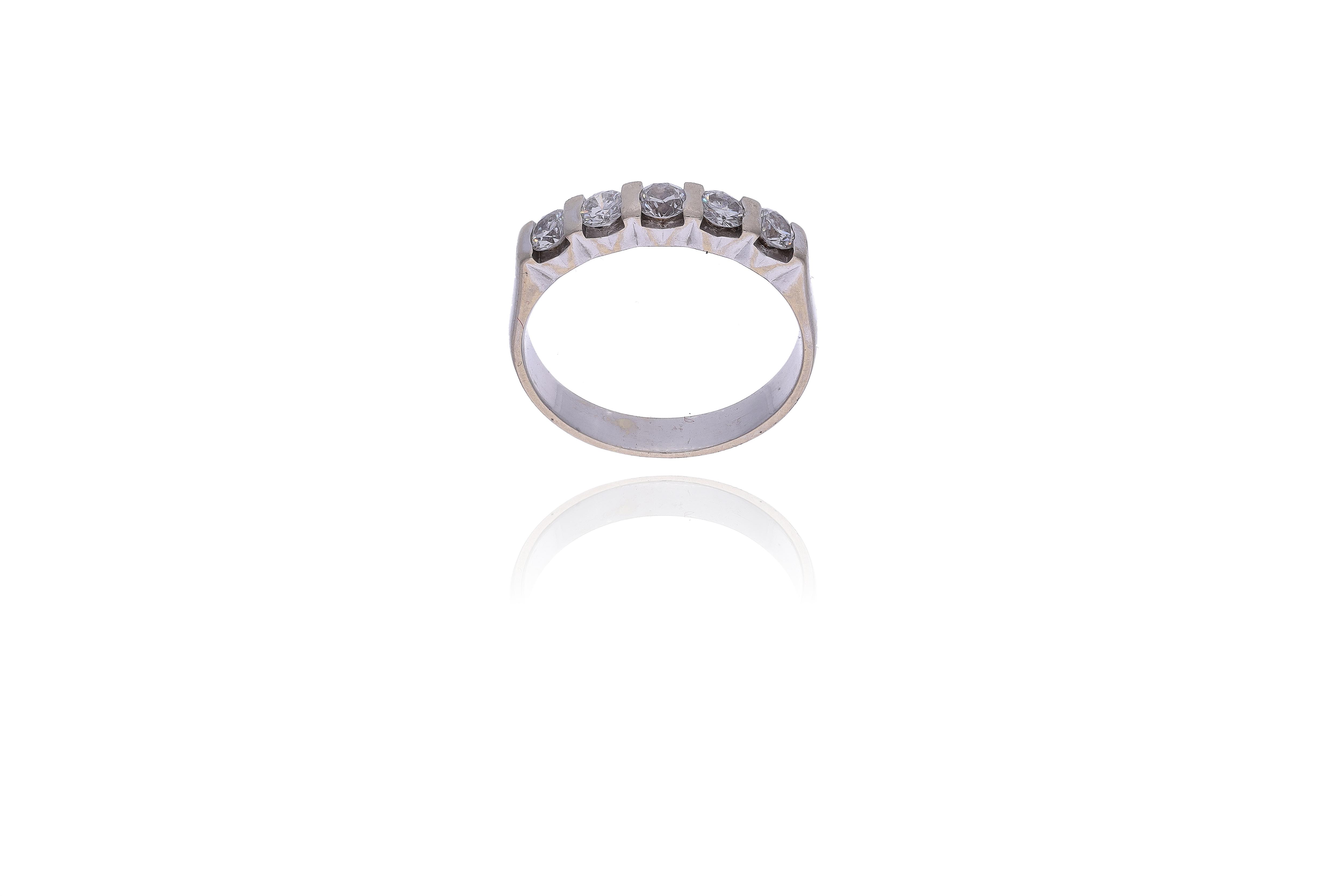 Anello con diamanti - Asta Preziosi Online