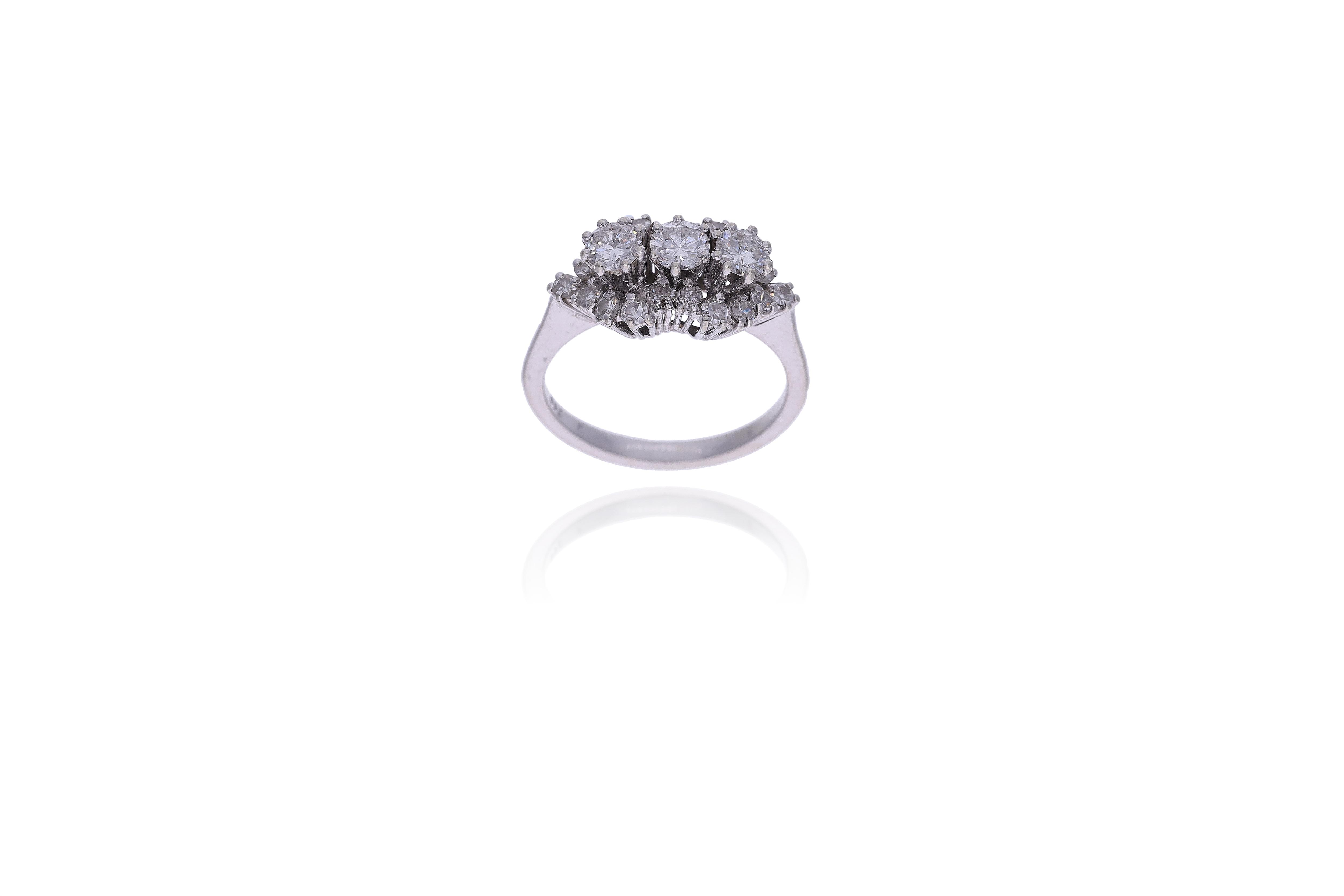 Anello con diamanti - Asta Preziosi Online