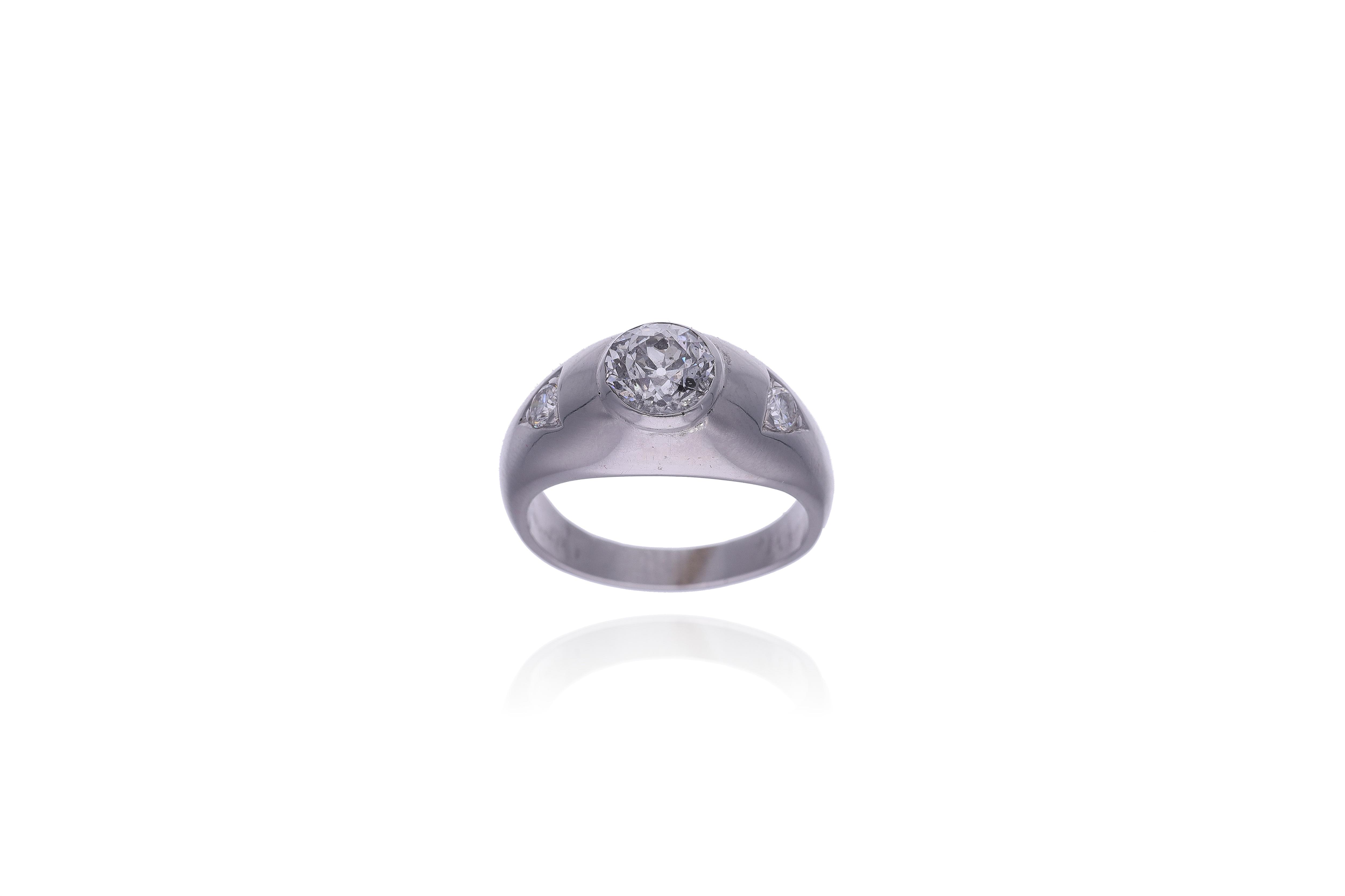 Anello con diamanti - Asta Preziosi Online