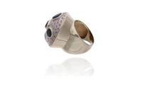 Anello con diamanti e zaffiri - Asta Preziosi Online Anello con diamanti e zaffiri - Asta Preziosi Online