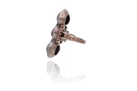 Anello con smeraldi e diamanti - Asta Preziosi Online Anello con smeraldi e diamanti - Asta Preziosi Online