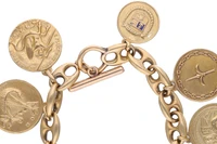 Bracciale con pendenti in oro - Asta Preziosi Online Bracciale con pendenti in oro - Asta Preziosi Online