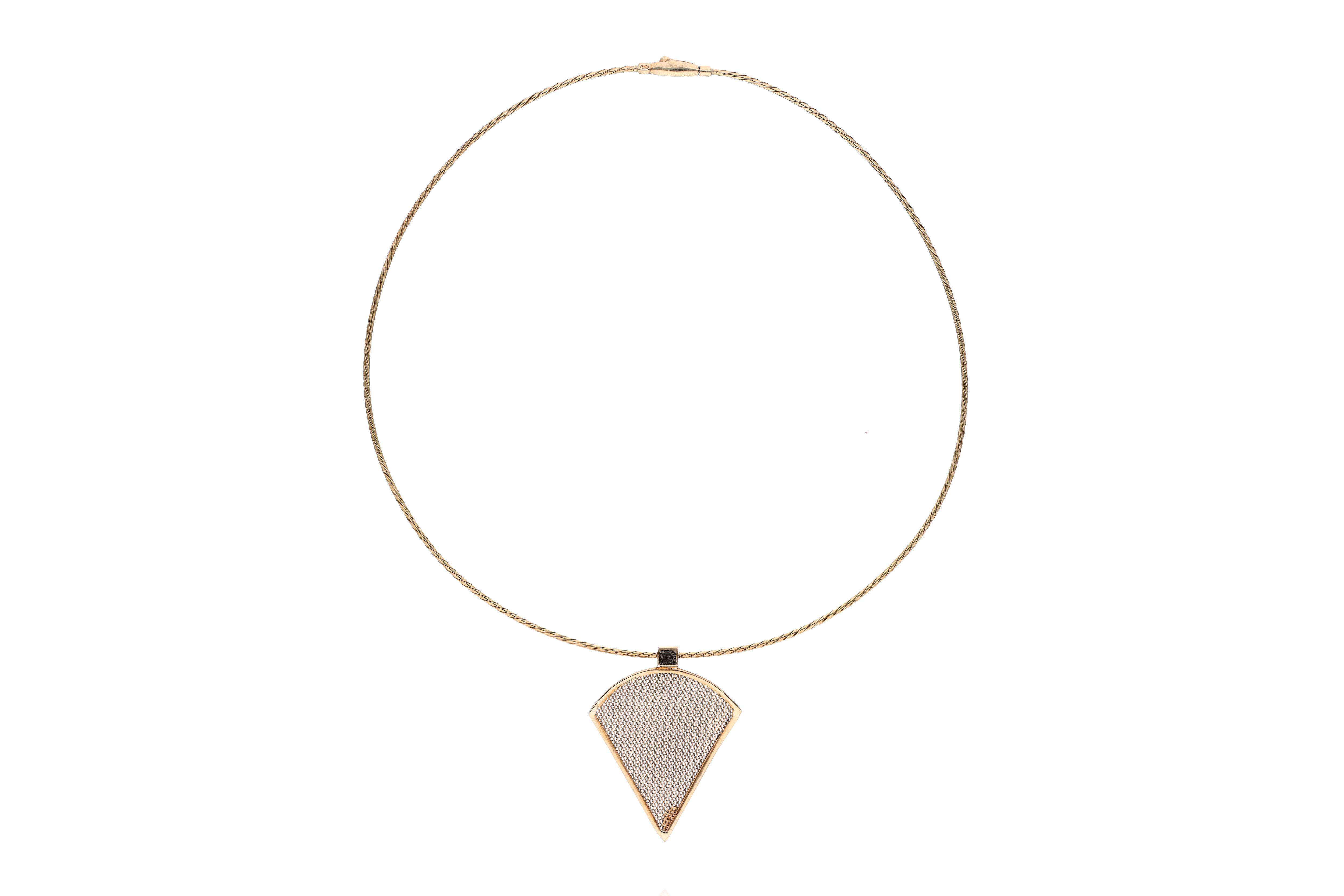 Collana con ciondolo in oro - Asta Preziosi Online