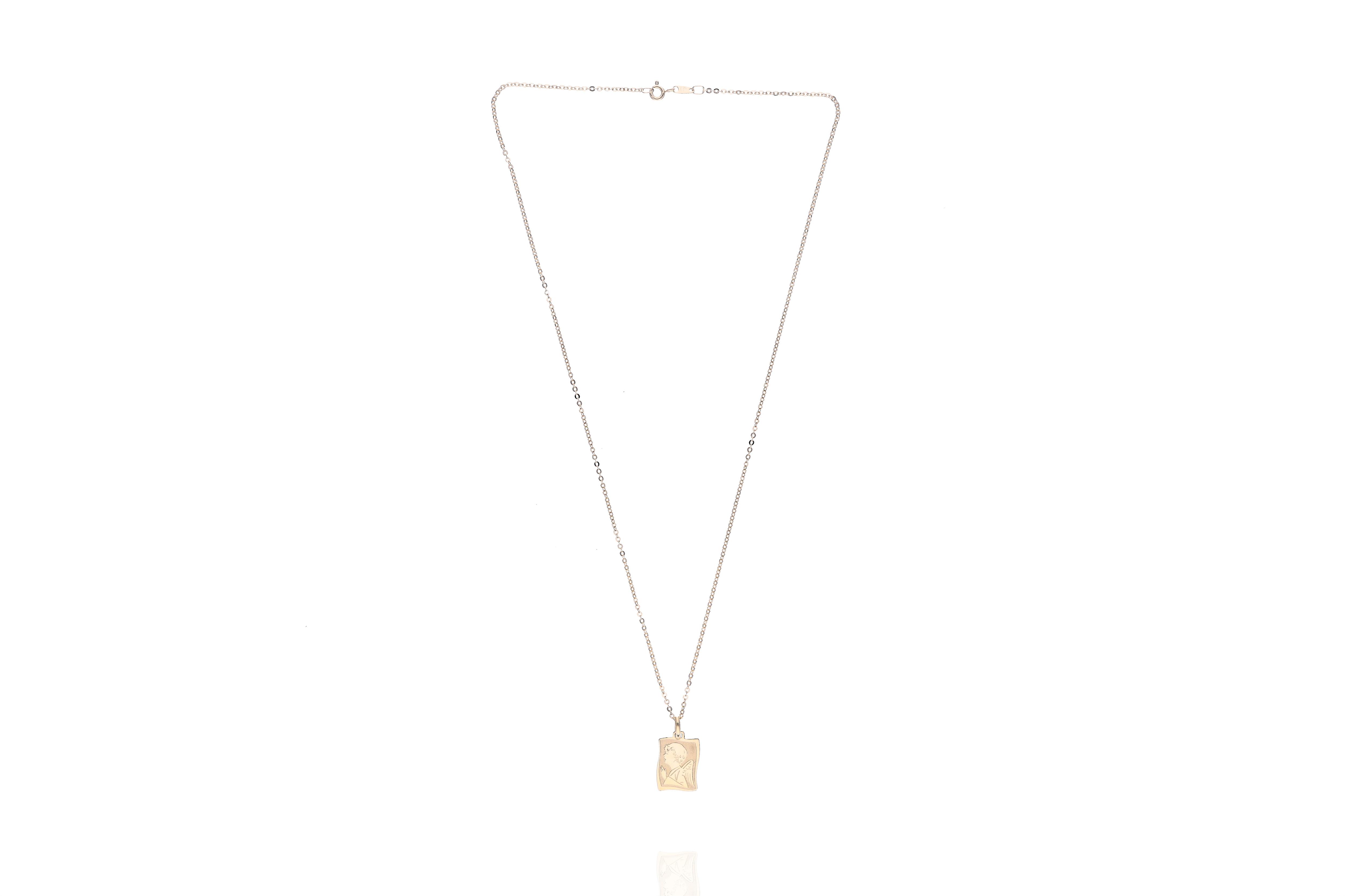 Collana con ciondolo in oro - Asta Preziosi Online