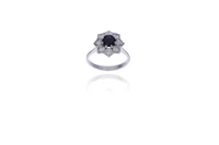 Anello con zaffiro e diamanti - Asta Preziosi Online