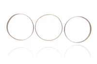 Tre bracciali in oro - Asta Preziosi Online
