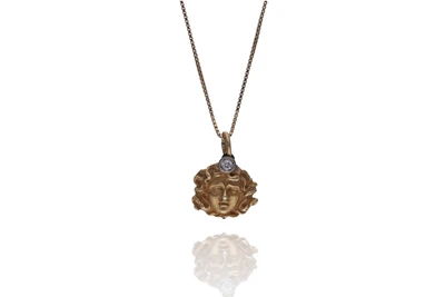 Collana con ciondolo con diamante - Asta Preziosi Online Collana con ciondolo con diamante - Asta Preziosi Online