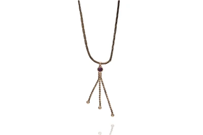 Collana con ciondolo con rubino - Asta Preziosi Online Collana con ciondolo con rubino - Asta Preziosi Online