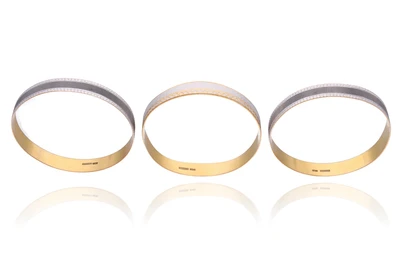 Tre bracciali in oro - Asta Preziosi Online
