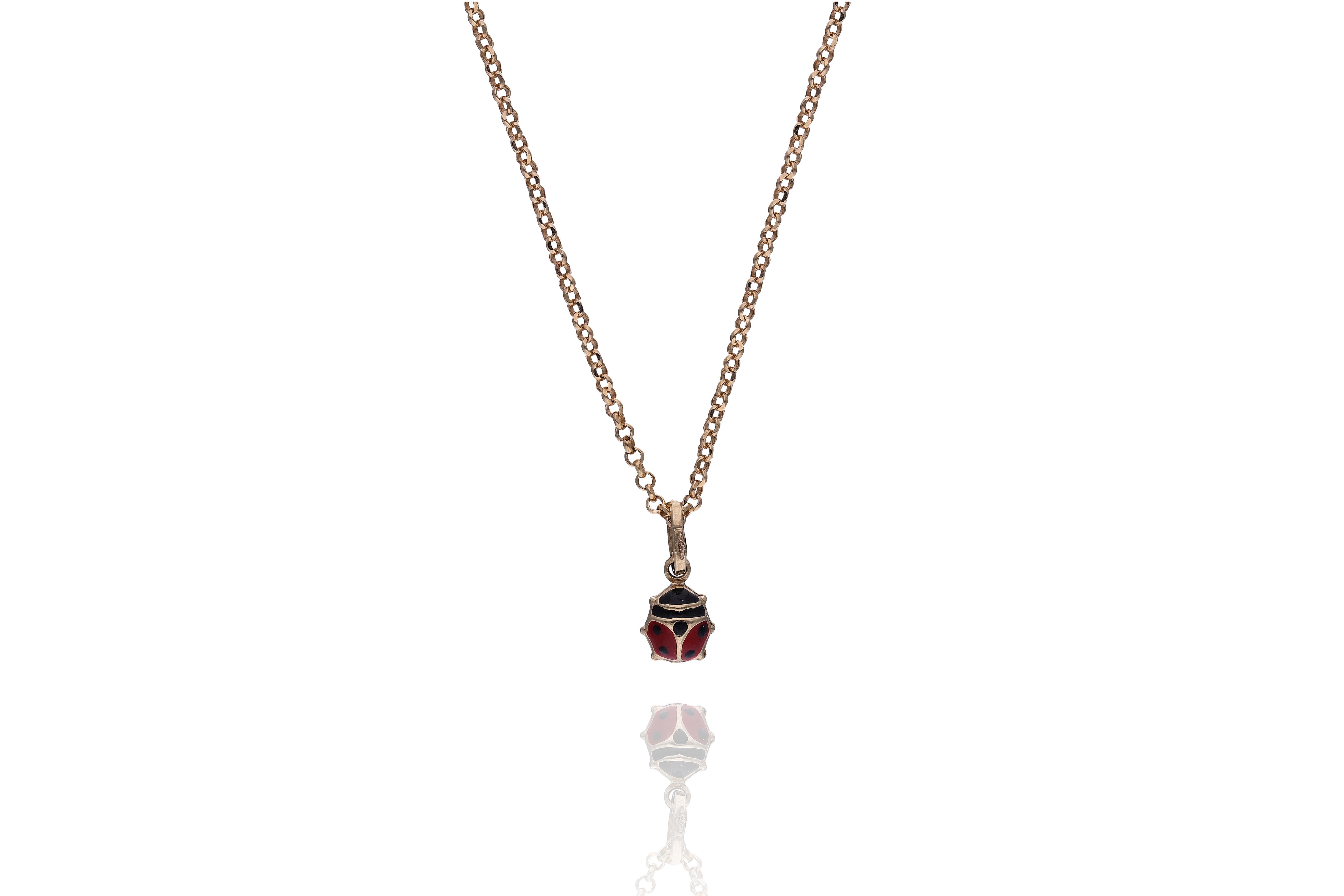 Collana con ciondolo con smalti - Asta Preziosi Online
