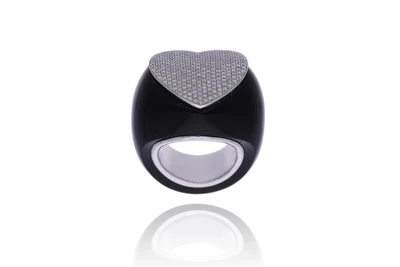 Anello con diamanti e pietra - Asta Preziosi Online Anello con diamanti e pietra - Asta Preziosi Online