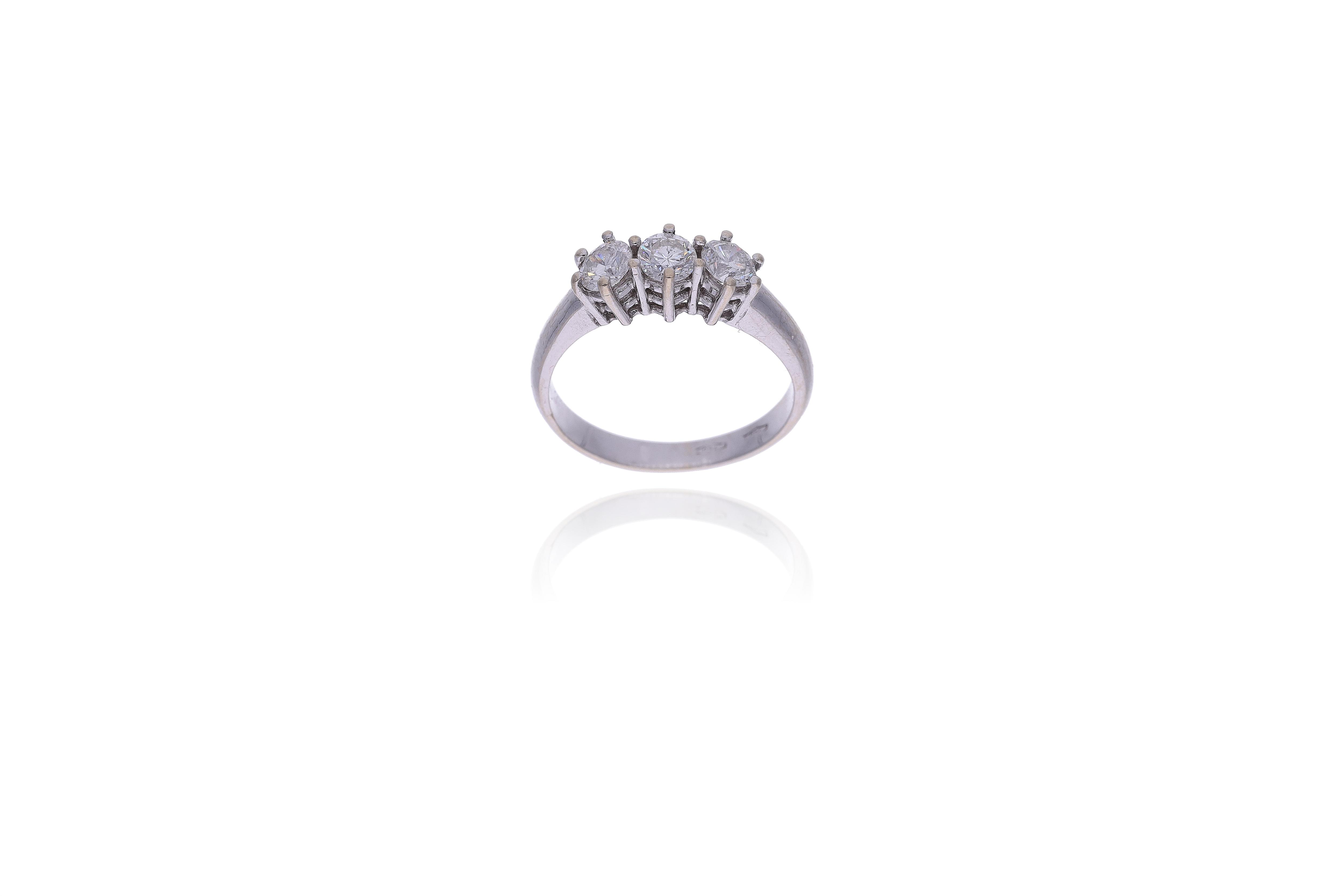 Anello con diamanti - Asta Preziosi Online