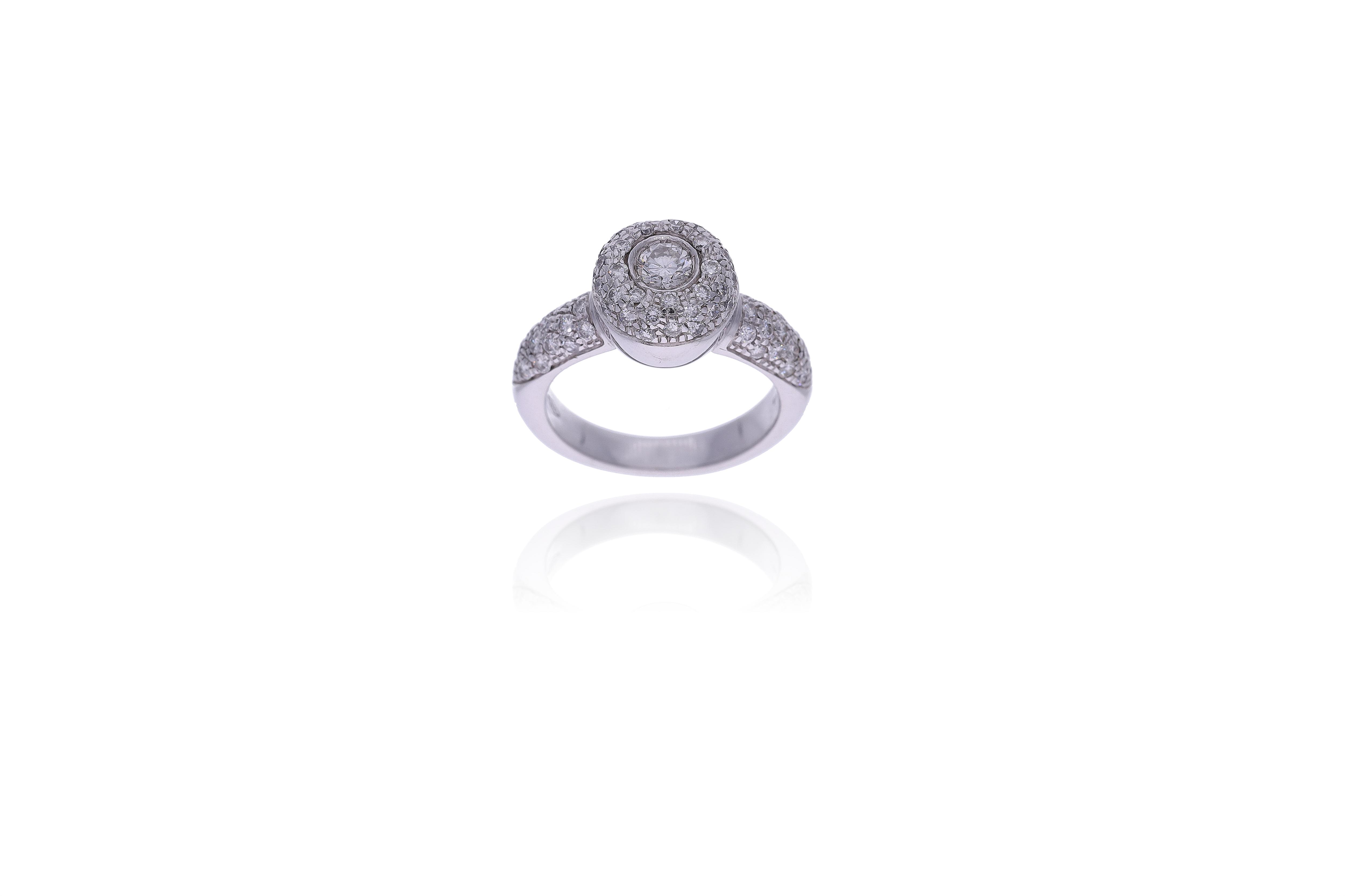 Anello con diamanti - Asta Preziosi Online