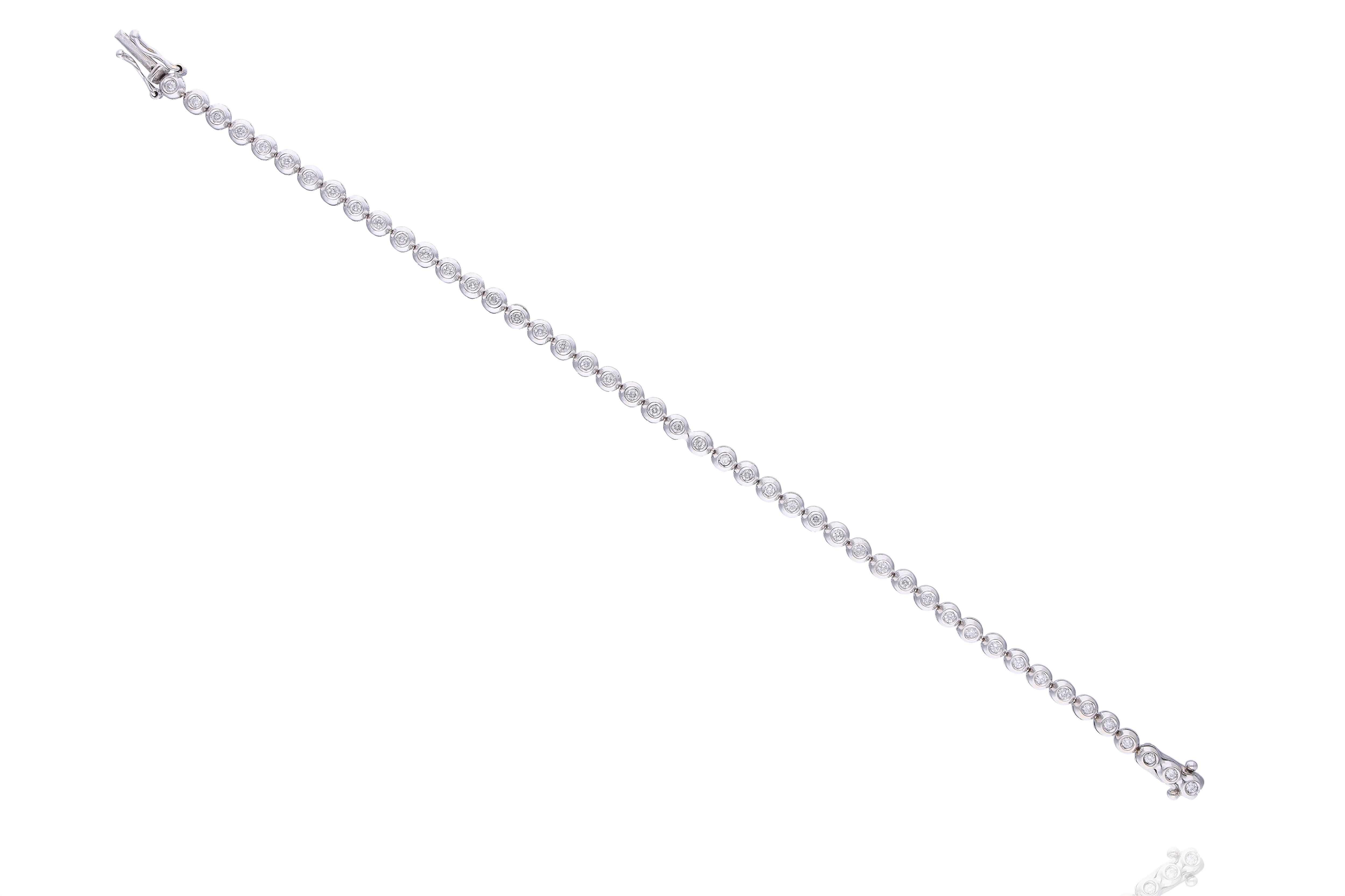 Bracciale con diamanti - Asta Preziosi Online