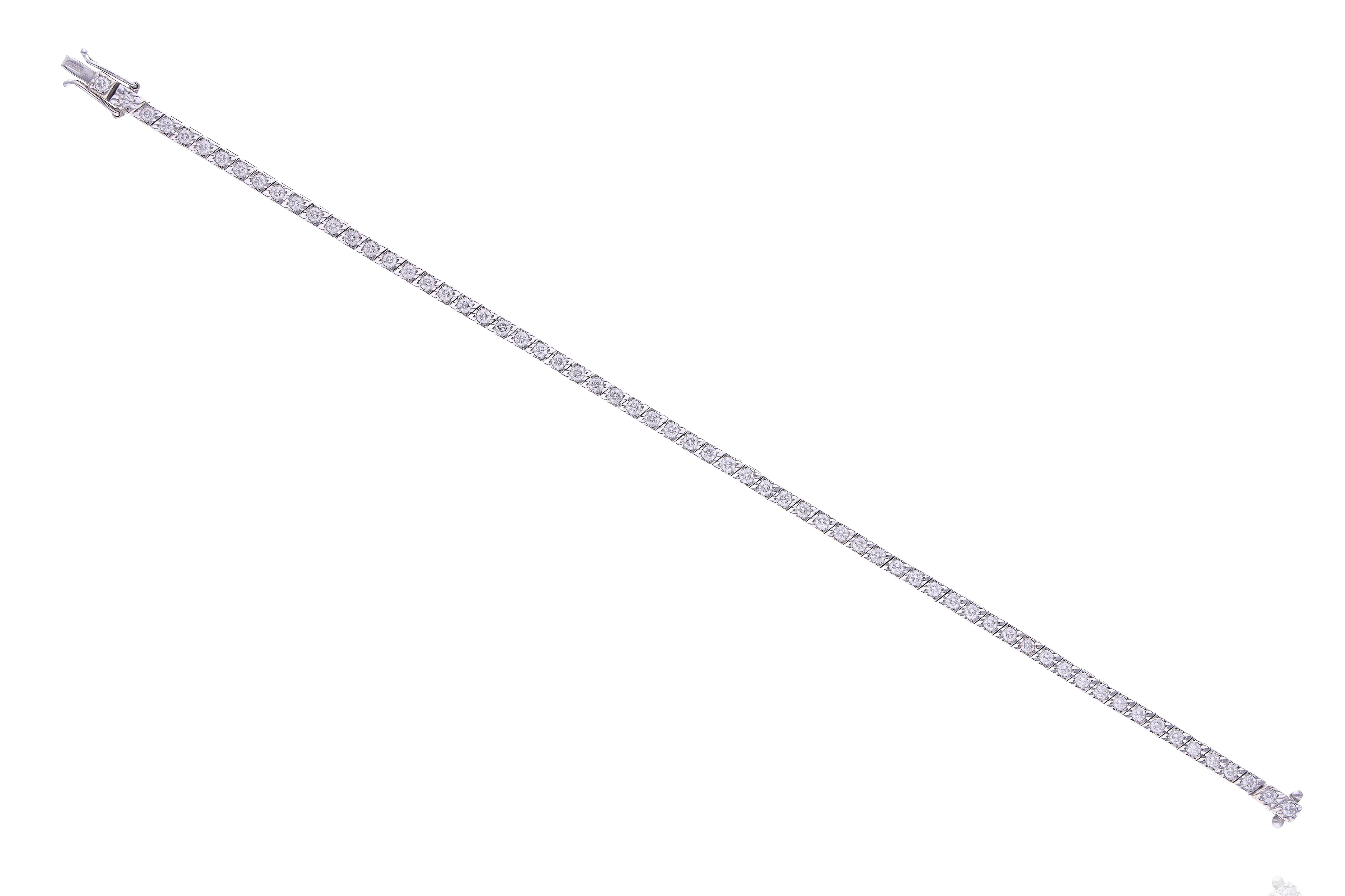 Bracciale con diamanti - Asta Preziosi Online