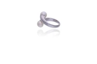 Anello con perle coltivate e diamanti - Asta Preziosi Online Anello con perle coltivate e diamanti - Asta Preziosi Online