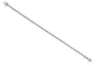 Bracciale con diamanti - Asta Preziosi Online Bracciale con diamanti - Asta Preziosi Online