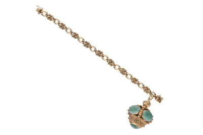 Bracciale con pietre e perla coltivata - Asta Preziosi Online Bracciale con pietre e perla coltivata - Asta Preziosi Online