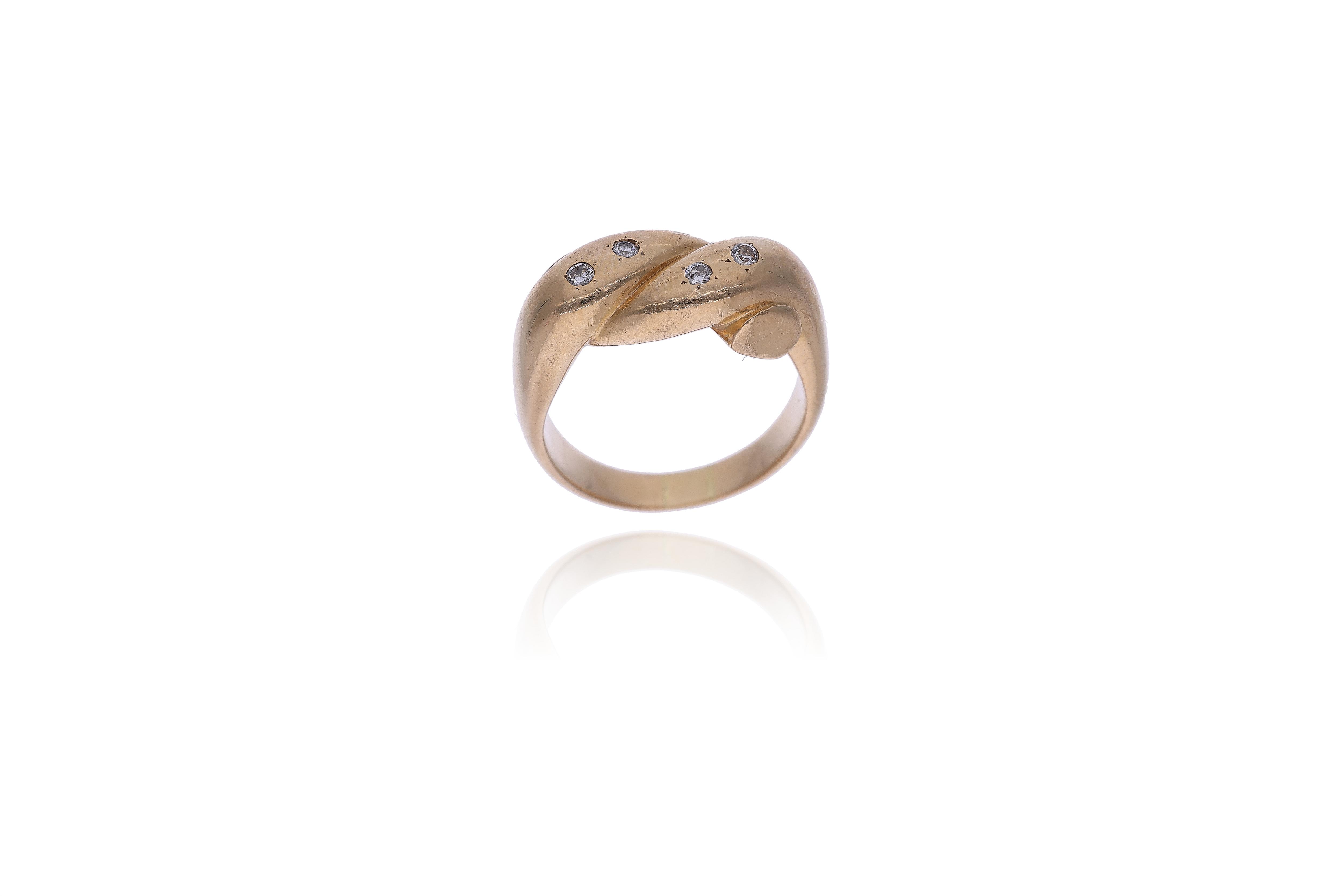 Anello con diamanti - Asta Preziosi Online