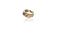 Anello con diamanti e zaffiro - Asta Preziosi Online Anello con diamanti e zaffiro - Asta Preziosi Online