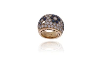 Anello con zaffiri e diamanti - Asta Preziosi Online Anello con zaffiri e diamanti - Asta Preziosi Online